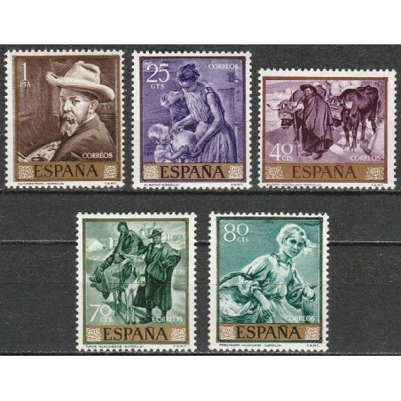 Ispanijos pašto ženklai (1964). Paveikslai (Choakinas Sorolja)