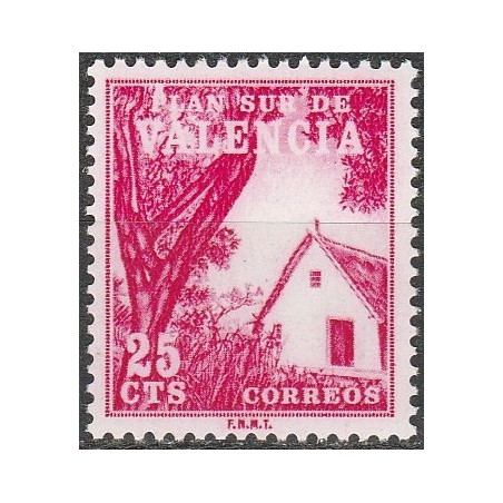 Ispanijos pašto ženklai (1964). Labdaros ženklai Valencijai