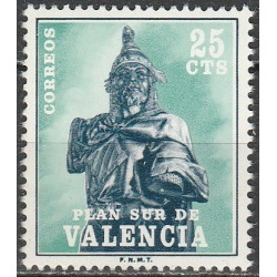 Ispanijos pašto ženklai (1975). Labdaros ženklai Valencijai