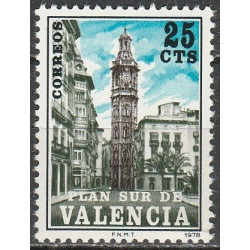 Ispanijos pašto ženklai (1978). Labdaros ženklai Valencijai