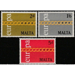Maltos pašto ženklai (1971) - Fantastiškos Europa ženklų kainos‎