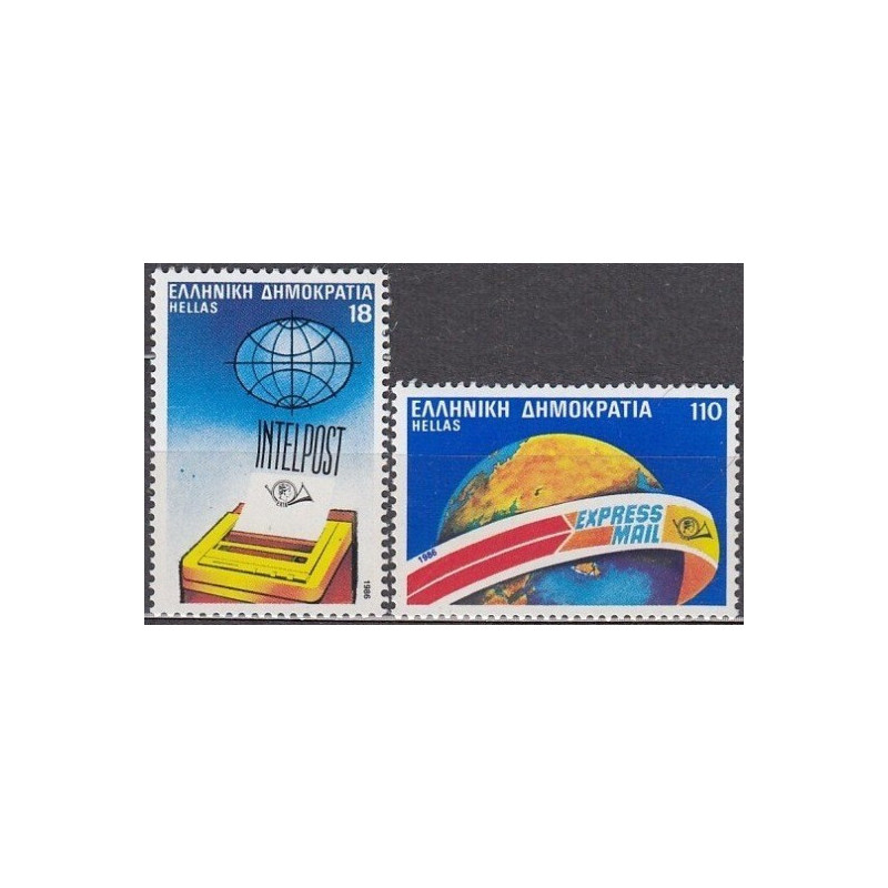 Graikijos pašto ženklai (1986). Pašto istorija