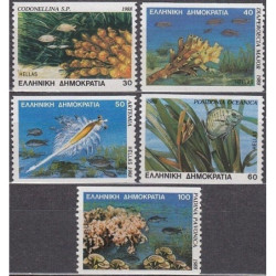 Graikijos pašto ženklai (1988). Viduržemio jūros gyvūnija