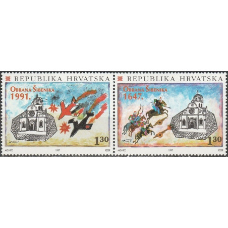 Croatia 1997. Military events, battles with turks and serbians