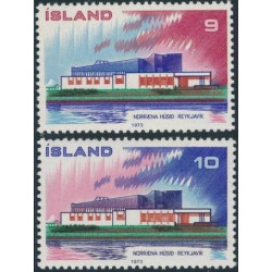 Islandijos pašto ženklai (1973). Architektūra (NORDEN pastatas)