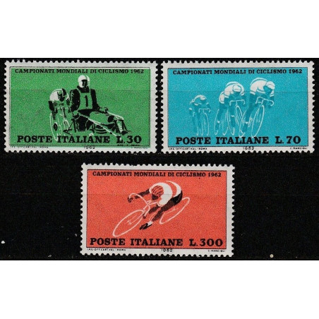 Italy stamps (1962) for sale. Cycling
