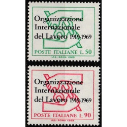 Italijos pašto ženklai (1969). Tarptautinė Darbo organizacija (ILO)