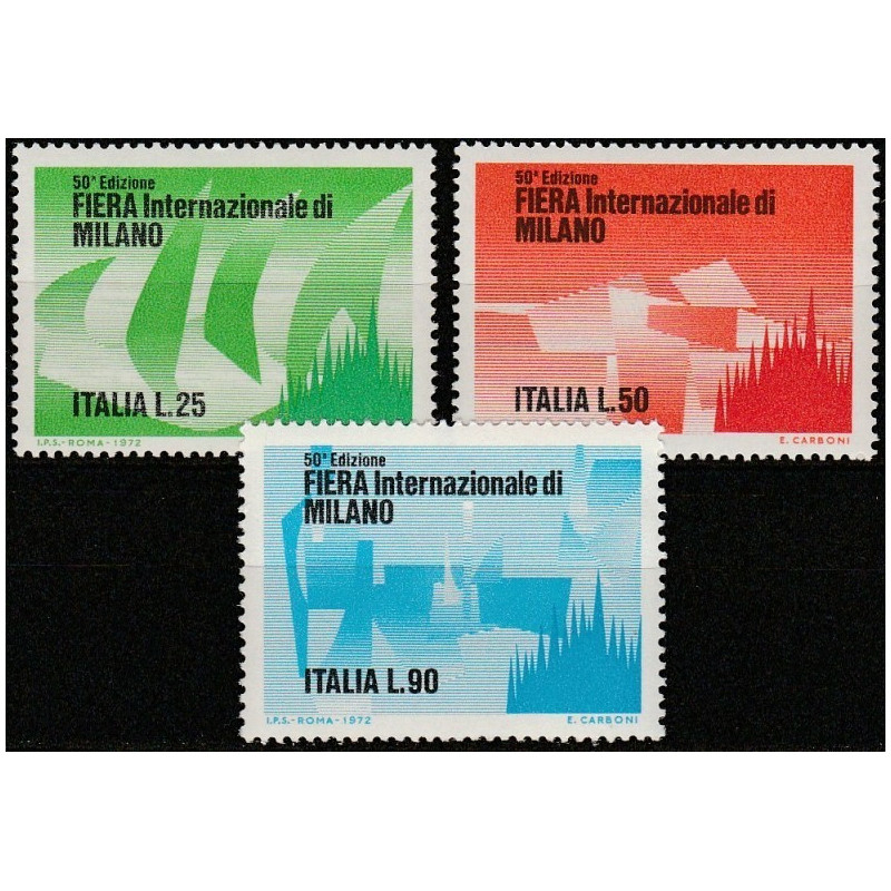 Italijos pašto ženklai (1972). Mugė