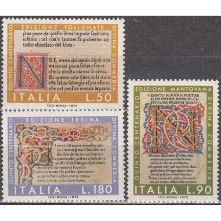 Italijos pašto ženklai (1972). Literatūros kūrinys