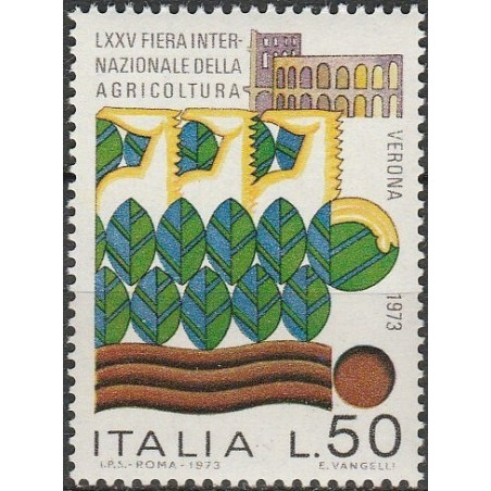Italy stamps (1973) for sale. International fair