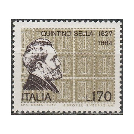 Italijos pašto ženklai (1977). Spaustuvės įkūrėjas