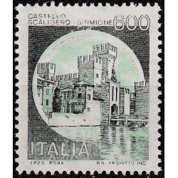 Italijos pašto ženklai (1980). Pilis