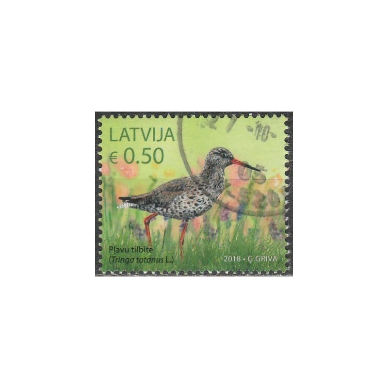 Latvijos pašto ženklai (2018). Paukščiai