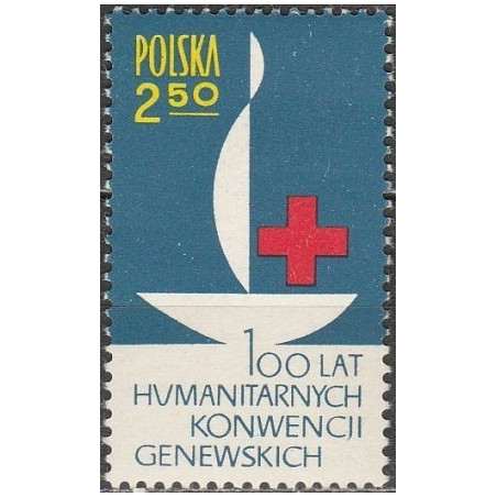 Lenkijos pašto ženklai (1963). Raudonasis Kryžius