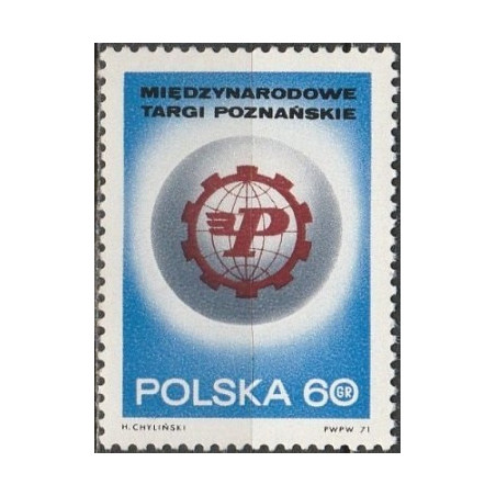 Lenkijos pašto ženklai (1971). Tarptautinė mugė