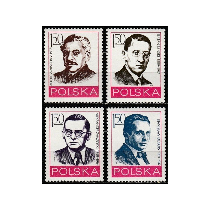 Lenkijos pašto ženklai (1978). Partijos veikėjai