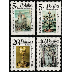 Lenkijos pašto ženklai (1986). Meno kūriniai