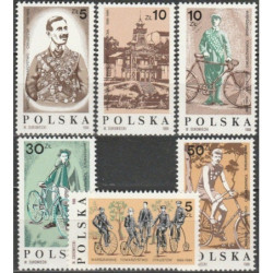Lenkijos pašto ženklai (1986). Varšuvos dviratininkų sąjunga