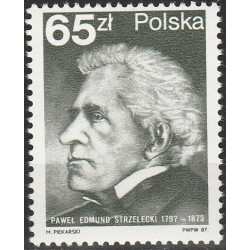 Lenkijos pašto ženklai (1987). Geologas ir tyrinėtojas