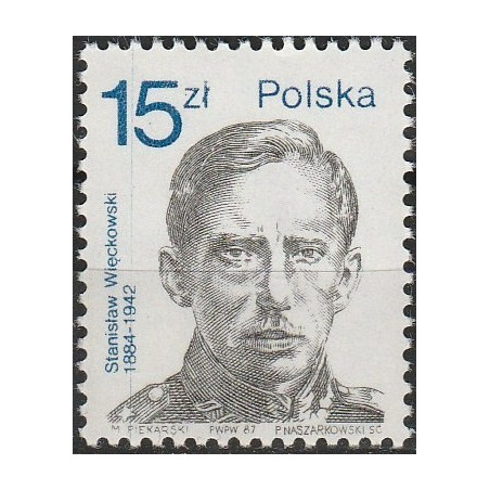 Poland stamps (1987) for sale. Famous politicians