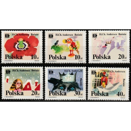 Poland stamps (1987) for sale. Fairy tales