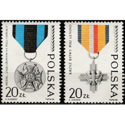 Lenkijos pašto ženklai (1988). Nacionaliniai apdovanojimai
