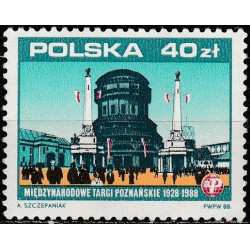 Lenkijos pašto ženklai (1988). Tarptautinė mugė Poznanėje
