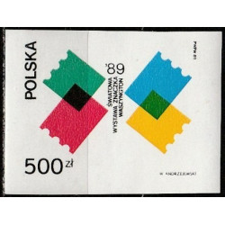 Lenkijos pašto ženklai (1989). Filatelijos paroda WORLD STAMP EXPO