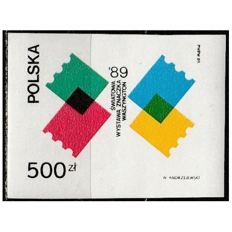 Poland stamps (1989) for sale. Philatelic exhibition WORLD STAMP EXPO
