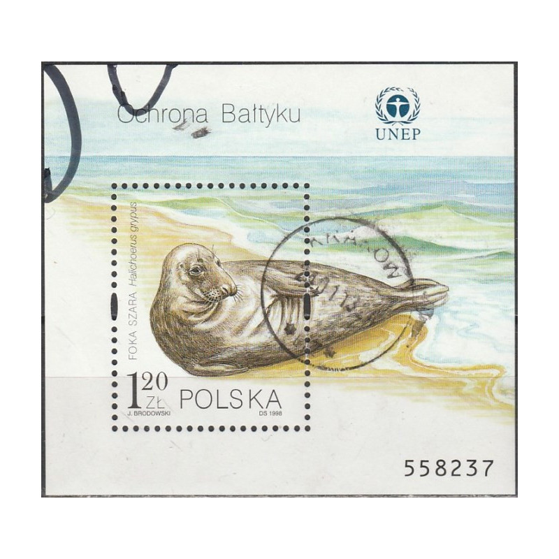Poland stamps (1998) for sale. Environment protection, Baltic sea fauna