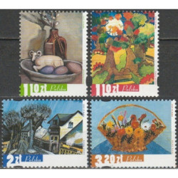 Lenkijos pašto ženklai (2002). Metų laikai paveiksluose