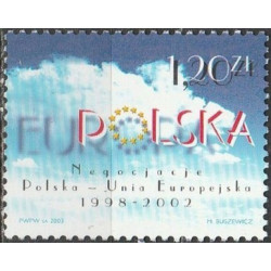 Lenkijos pašto ženklai (2003). Kelias į Europos Sąjungą (I)