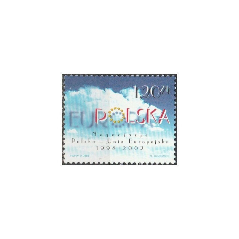 Lenkijos pašto ženklai (2003). Kelias į Europos Sąjungą (I)
