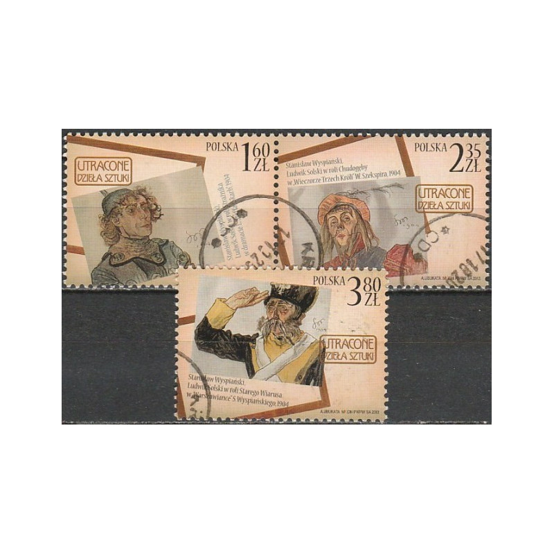 Poland stamps (2013) for sale. Lost works of art, paintings by Wyspianski