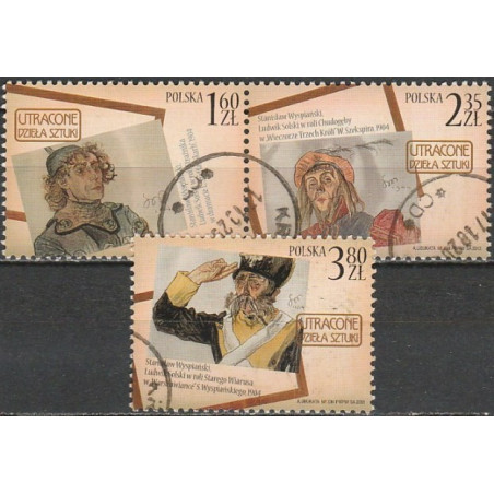 Poland stamps (2013) for sale. Lost works of art, paintings by Wyspianski