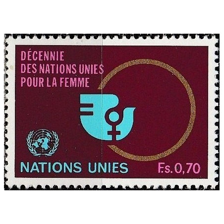 UN Office at Geneva stamps (1980) for sale. Woman decade