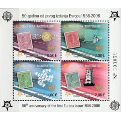 Juodkalnija 2006. Ženklai ženkluose (Europa serijos 50-metis)