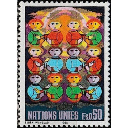 JT biuro Ženevoje pašto ženklai (1988). Žmonės ir tautos