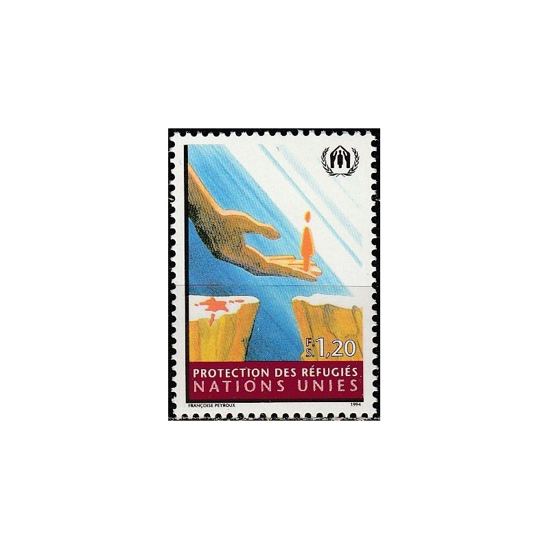 UN Office at Geneva stamps (1994) for sale. Protection of refugees