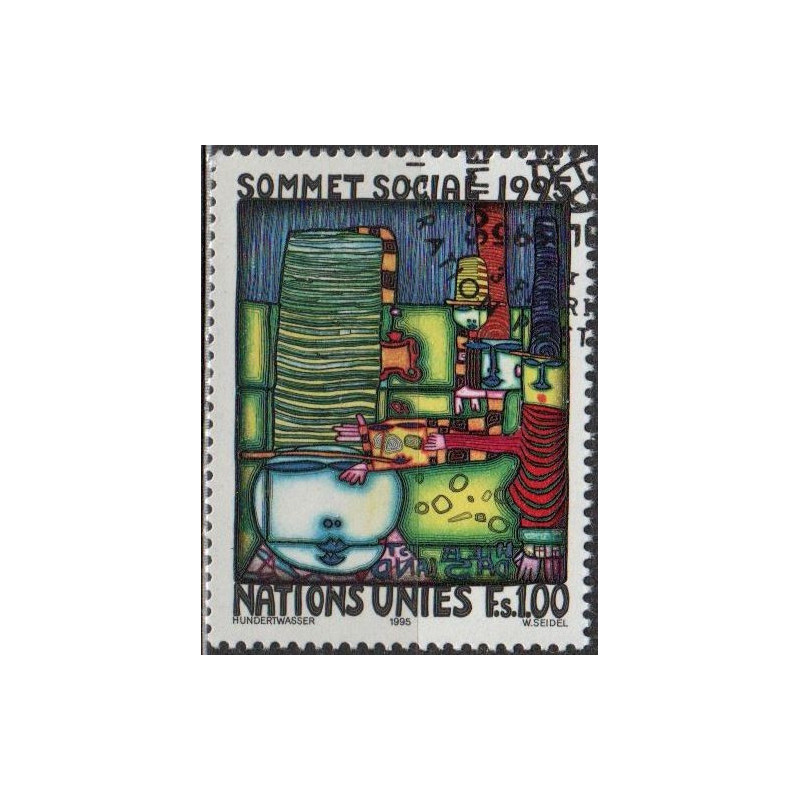 UN Office at Geneva stamps (1995) for sale. Social development