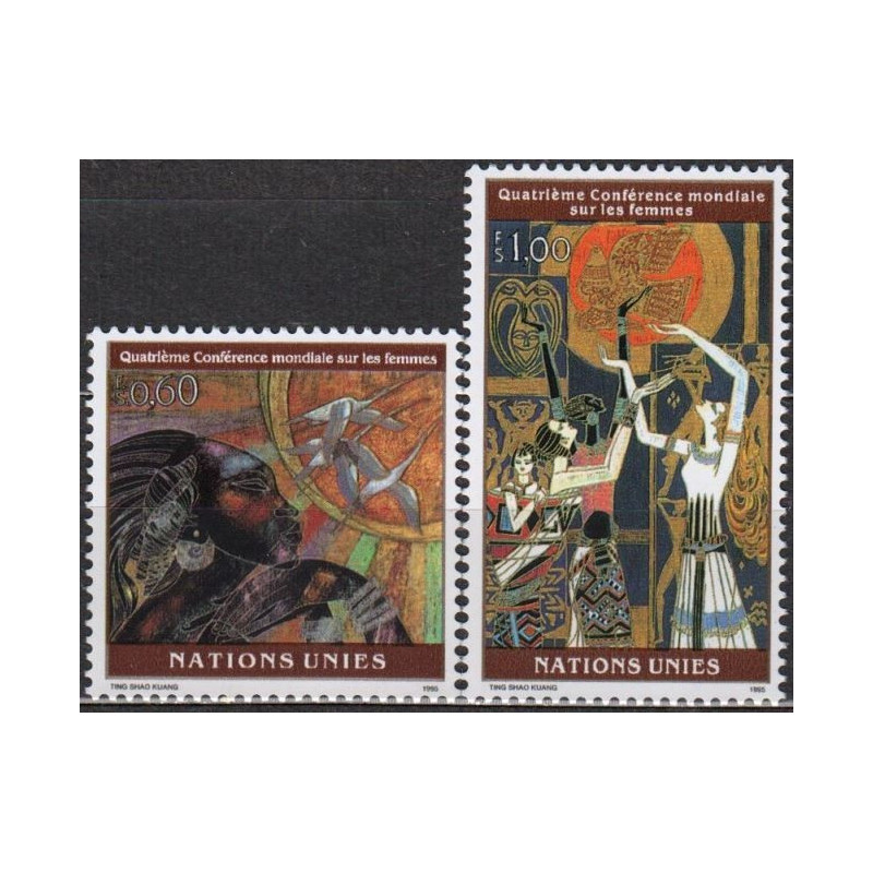 United Nations (Geneva) 1995. World Conference on Women (paintings)