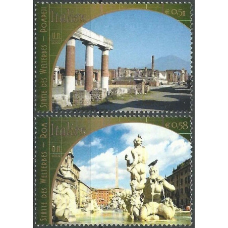 Jungtinės Tautos (Viena) 2002. Kultūros paveldo paminklai Italijoje