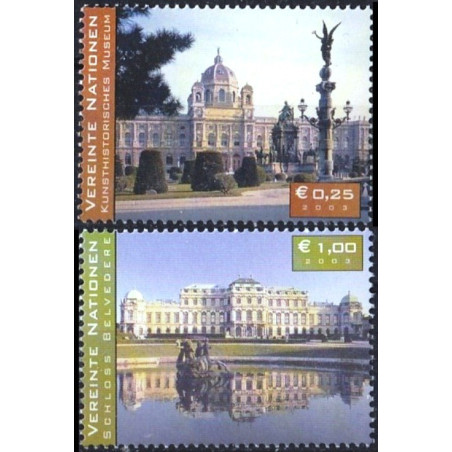 JT biuro Vienoje pašto ženklai (2003). Architektūra Vienoje