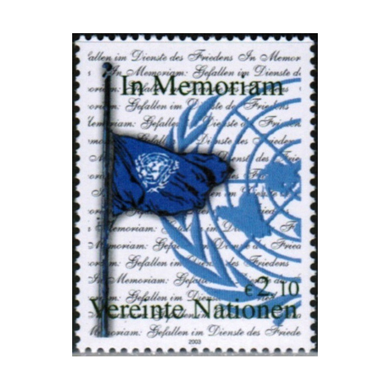 UN Office at Vienna stamps (2003) for sale. In Memoriam Peacemakers