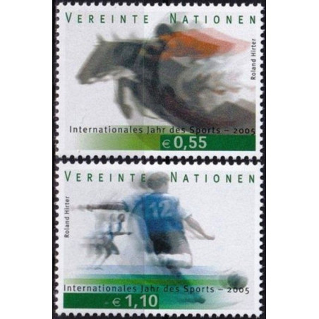 JT biuro Vienoje pašto ženklai (2005). Sportas