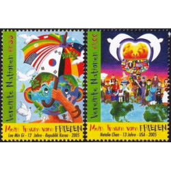 JT biuro Vienoje pašto ženklai (2005). Pasaulinė taikos diena