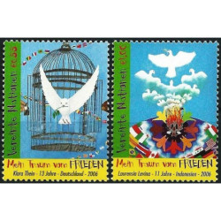 JT biuro Vienoje pašto ženklai (2006). Pasaulinė taikos diena