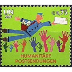 JT biuro Vienoje pašto ženklai (2007). Humanitarinis paštas