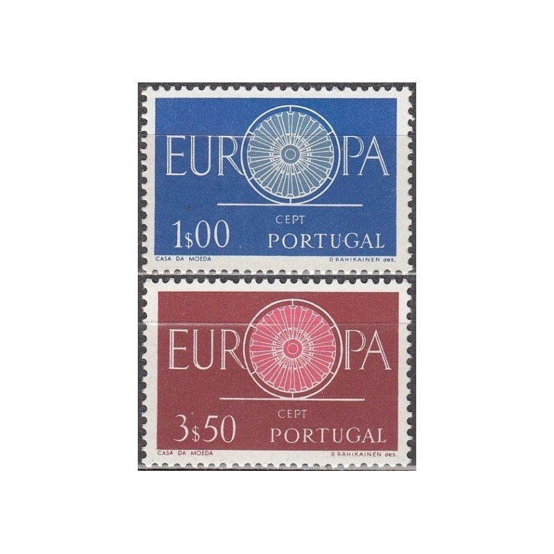 Portugalijos pašto ženklai (1960) - Fantastiškos Europa ženklų kainos