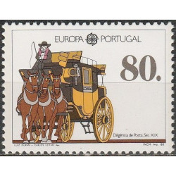 Portugalijos pašto ženklai (1988). Transportas ir ryšiai